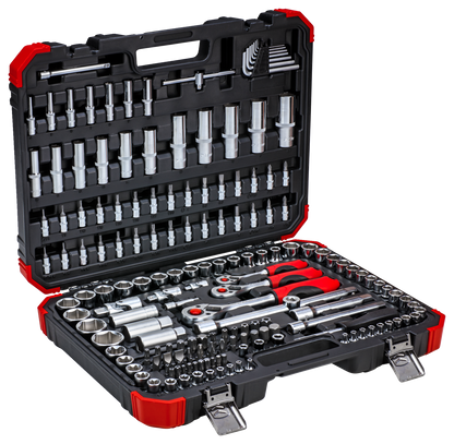 GEDORE red R45603172 - Jeu de douilles 1/4"+3/8"+1/2", 172 pièces