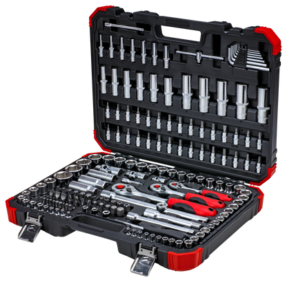 GEDORE red R45603172 - Jeu de douilles 1/4"+3/8"+1/2", 172 pièces