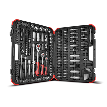 GEDORE red R45603172 - Jeu de douilles 1/4"+3/8"+1/2", 172 pièces