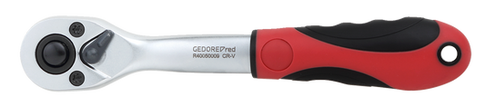 GEDORE red R40050009 - Cliquet réversible 2 composants 1/4", coudé, angle de retour 5°