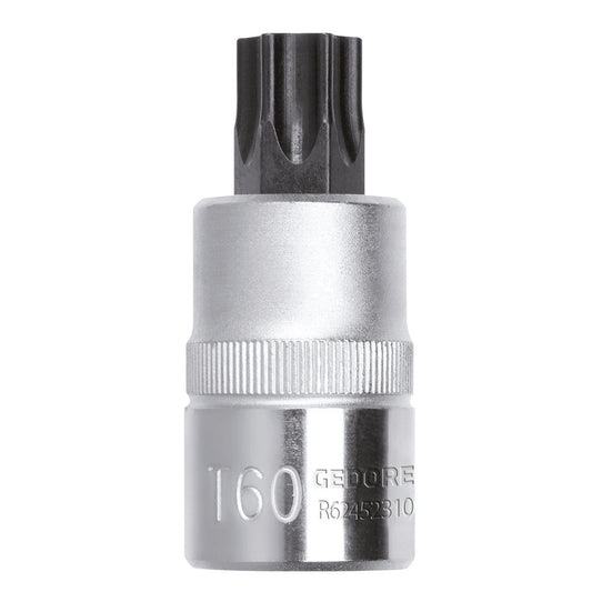 GEDORE red R62451510 - Douille de tournevis 1/2" TORX T27 L=55 mm