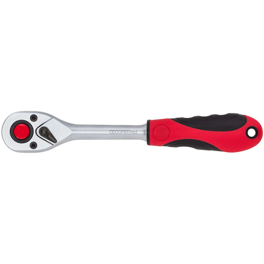 GEDORE red R40000027 - Cliquet réversible 1/4" avec poignée bi-matière
