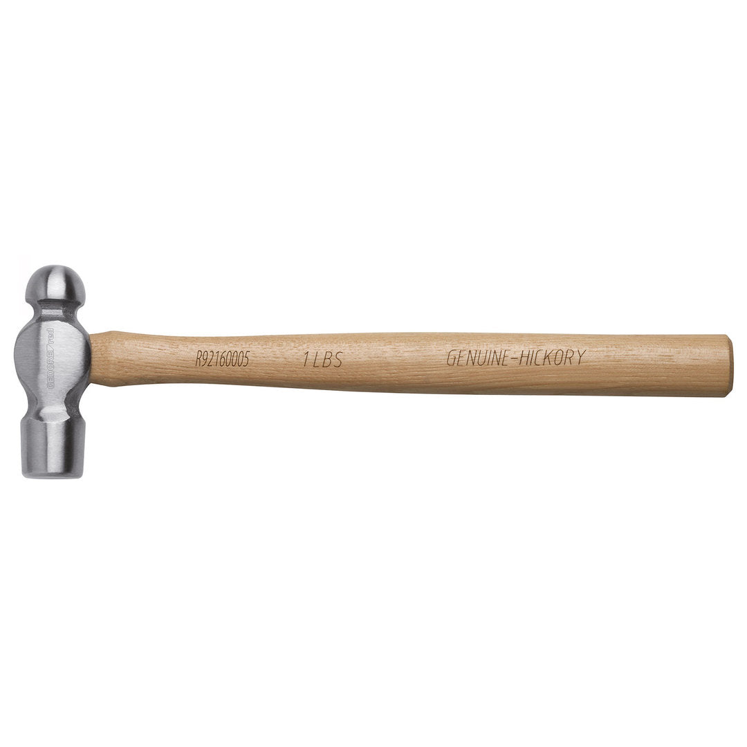 GEDORE red R92160005 - Marteau de menuisier, type anglais 1 livre, manche en noyer