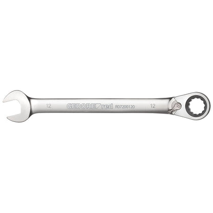 GEDORE red R07200270 - Clé combinée à cliquet avec levier de changement de vitesse, 27 mm L=330 mm