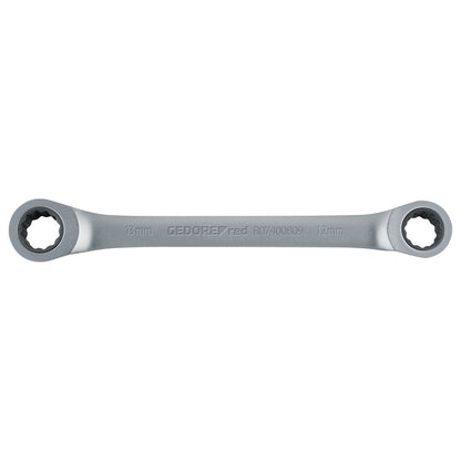 GEDORE red R07401213 - Clé à cliquet polygonale double, droite, 12x13 mm