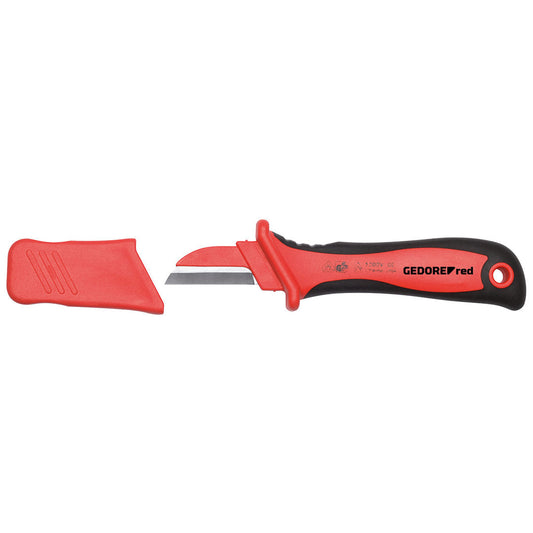 GEDORE red R93220028 - Couteau coupe-câbles VDE, lame L=185 mm