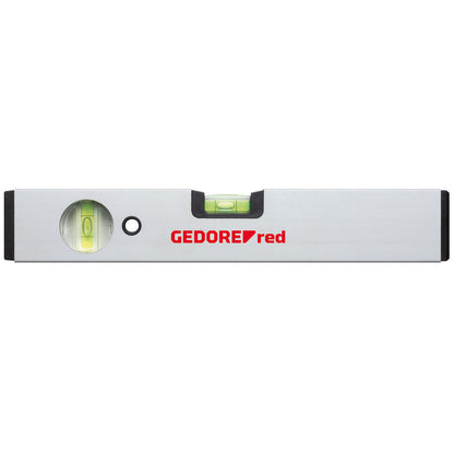 GEDORE red R94100151 - Niveau à eau L=300 mm, 2 x fioles alu. magn.