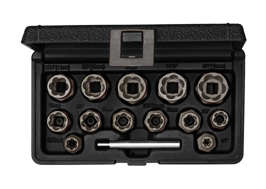 GEDORE red R19153000 - Jeu d'extracteurs de vis 6-19 mm, 14 pièces