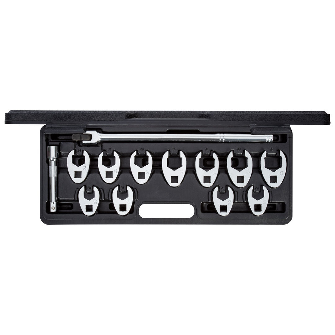 GEDORE red R68003013 - Juego de llaves crowfoot con arrastre de 1/2", 20-32 mm, 13 piezas