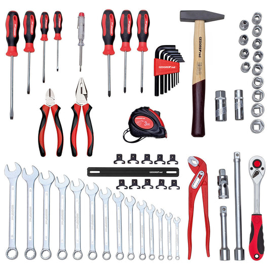 GEDORE red R21000057 - Jeu d'outils SCHRAUBER, 57 pièces