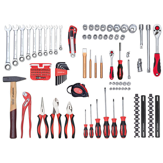 GEDORE red R21000108 - Jeu d'outils ALL-IN, 108 pièces, sans boîte
