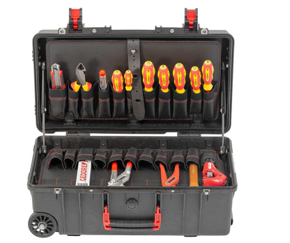 GEDORE red R21902072 - Valise trolley avec assortiment d'outils de plombier