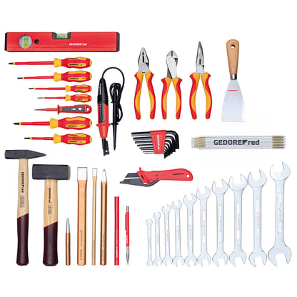GEDORE red R21000042 - Jeu d'outils ÉLECTRIQUE 42 pièces