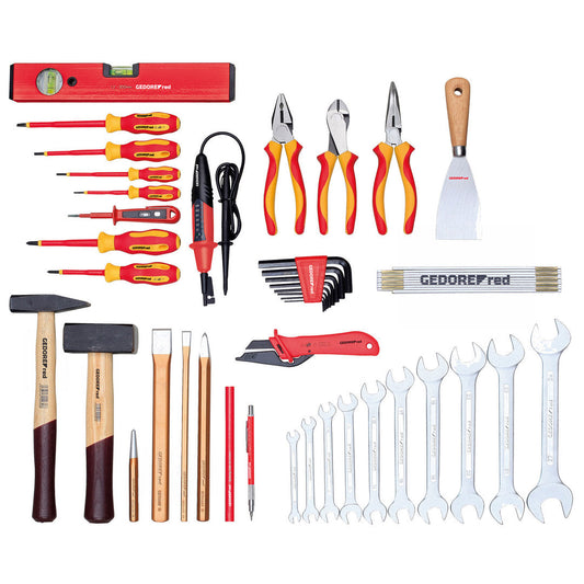 GEDORE red R21000042 - Jeu d'outils ÉLECTRIQUE 42 pièces