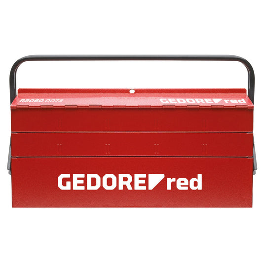 GEDORE red R20600073 - Boîte à outils, 5 compartiments, 535x260x210 mm