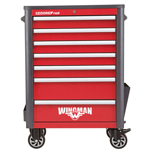 GEDORE red R20200007 - Carro de taller WINGMAN, con 7 cajones 1034x724x470 mm