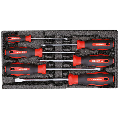 GEDORE red R22150013 - Jeu de tournevis PH + SL, module CT 2/6, 6 pièces