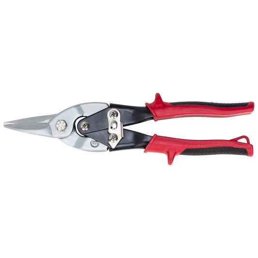 GEDORE red R93310141 - Cisaille à tôle IDEAL, 250 mm de long, coupe droite, avec démultiplication.
