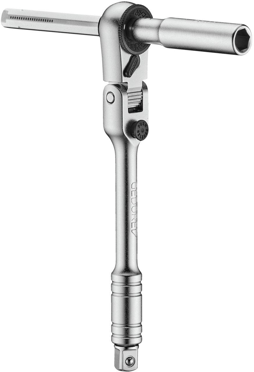 GEDORE 671 M-003 - Set de carraca para puntas multifunción, 3 piezas