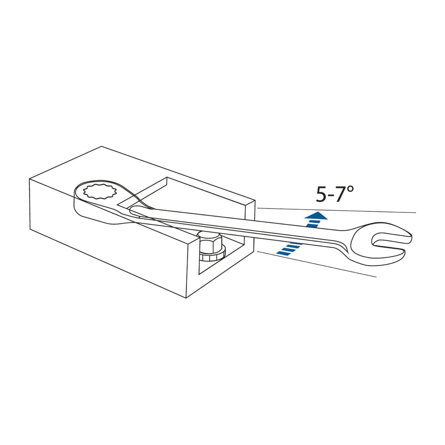 Llave  combinada de carraca, 11mm