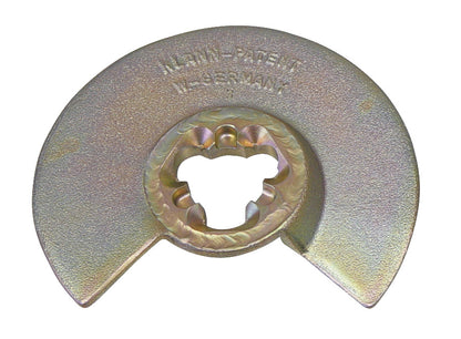 KL-0025-1301 - Tamaño de la placa de presión. 3 con cerradura: Placa metálica en forma de media luna