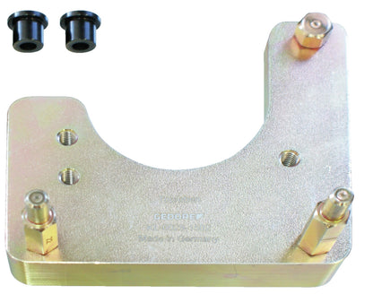 KL-0029-151 - Tamaño de la placa de soporte. 5 con pernos: Placa de montaje metálica con orificios roscados
