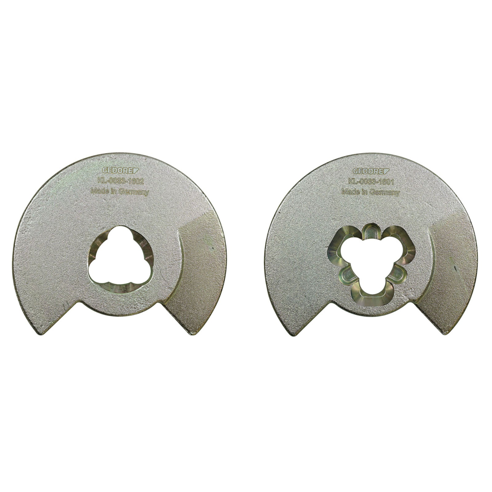 Gedore Automotive KL-0033-16 - Par de placas de presión tamaño 0A