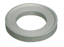KL-0039-1266 - Anillo de presión Ø66: Anillo circular plano de plástico gris con orificio central