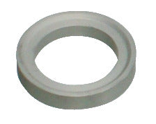 KL-0039-1277 - Anillo de presión Ø77: Anillo cilíndrico de plástico blanco con orificio central