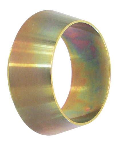 KL-0039-1503 - Anillo adaptador cónico: Anillo metálico cónico con acabado dorado e irisado en tonos violáceos