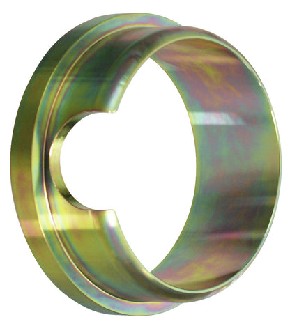 KL-0039-1509 - Anillo adaptador cilíndrico: Anillo metálico cilíndrico con muesca en cromado dorado iridiscente