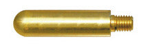 KL-0039-1616 - Pasador guía corto 16mm: Cilindro metálico dorado con rosca en un extremo