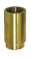 KL-0039-1634 - Manguito de presión/soporte corto Ø34/Ø26: Manguito cilíndrico de metal dorado con escalón de diámetro