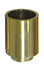 KL-0039-1644 - Manguito de presión/soporte corto Ø44/Ø36: Manguito cilíndrico metálico hueco con base escalonada