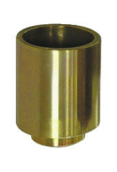 KL-0039-1646 - Manguito de presión/soporte corto Ø46/Ø38: Manguito cilíndrico metálico hueco con escalón interior