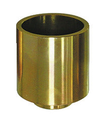 KL-0039-1652 - Manguito de presión/soporte corto Ø52/Ø44: Manguito cilíndrico metálico hueco de latón