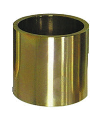 KL-0039-1654 - Manguito de presión/soporte corto Ø54/Ø46: Manguito cilíndrico hueco de metal dorado