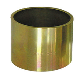 KL-0039-1678 - Manguito de presión/soporte corto Ø78/Ø70: Manguito cilíndrico metálico dorado, hueco, de paredes gruesas