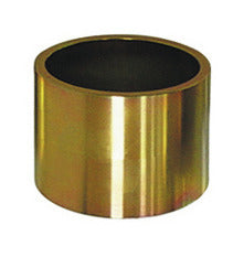 KL-0039-1682 - Manguito de presión/soporte corto Ø82/Ø74: Casquillo cilíndrico metálico dorado hueco