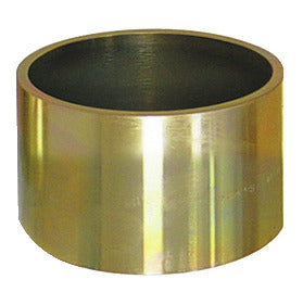 KL-0039-1686 - Manguito de presión/soporte corto Ø86/Ø78: Manguito cilíndrico metálico de color dorado, hueco en el centro