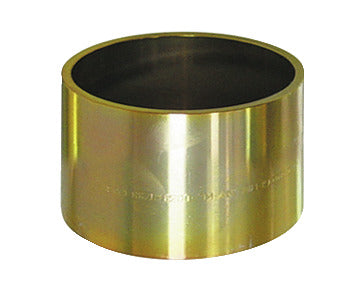 KL-0039-1688 - Manguito de presión/soporte corto Ø88/Ø80: Anillo cilíndrico metálico hueco de latón dorado