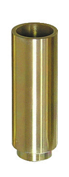 KL-0039-1738 - Manguito de presión/soporte largo Ø38/Ø30: Manguito cilíndrico metálico hueco con base ancha