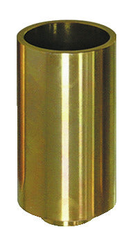 KL-0039-1752 - Manguito de presión/soporte largo Ø52/Ø44: Manguito cilíndrico metálico hueco de color dorado