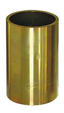 KL-0039-1762 - Manguito de presión/soporte largo Ø62/Ø54: Manguito cilíndrico hueco de metal dorado