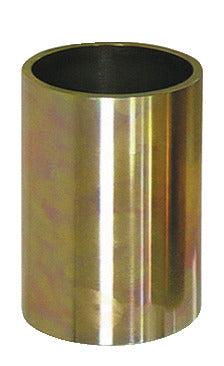 KL-0039-1768 - Manguito de presión/soporte largo Ø68/Ø60: Manguito cilíndrico metálico hueco con acabado dorado