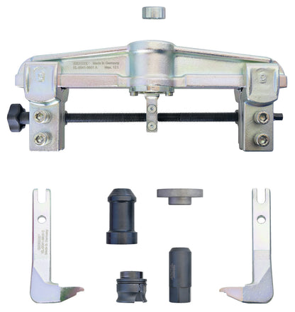 KL-0041-380 EA - Extractor de cubos de rueda: Extractor con brazos, husillo roscado y accesorios intercambiables
