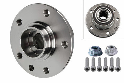 KL-0041-451 B - Herramienta para rodamientos de rueda, VW T5, Ø 85 mm: Cubo de rueda con estrías, tornillos