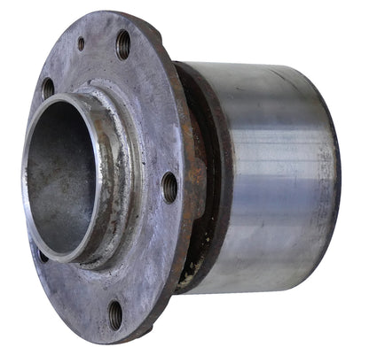 KL-0041-452 C - Herramienta de instalación de rodamientos de rueda, Ø 85 mm: Pieza cilíndrica metálica con brida perforada
