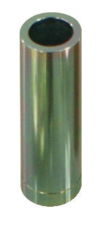KL-0041-4601 - Manguito de presión/soporte largo Ø30/Ø22: Manguito cilíndrico metálico hueco de acabado brillante
