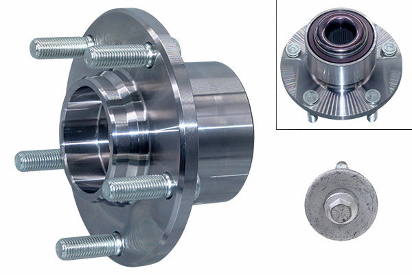 KL-0041-461 D - Herramienta para rodamientos de rueda, Ø 78 / 82 mm: Cubo de rueda con cinco espárragos